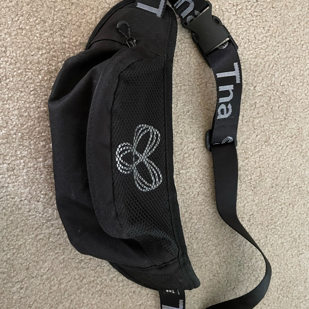 TNA Classic Black Belt Bag